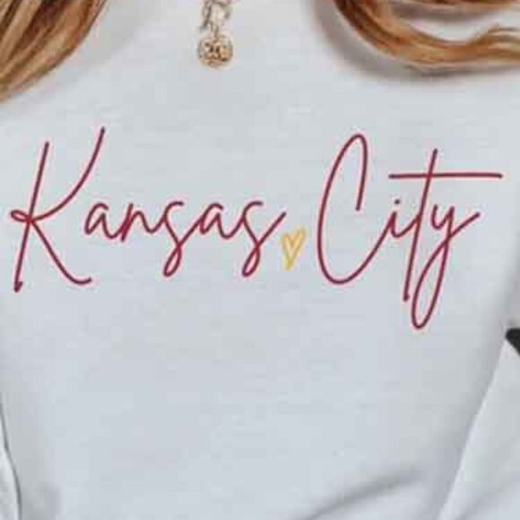 Sweatshirt Kansas City Sweatshirt Kansas City Football Sweatshirt 05 - Picture 2 of 5